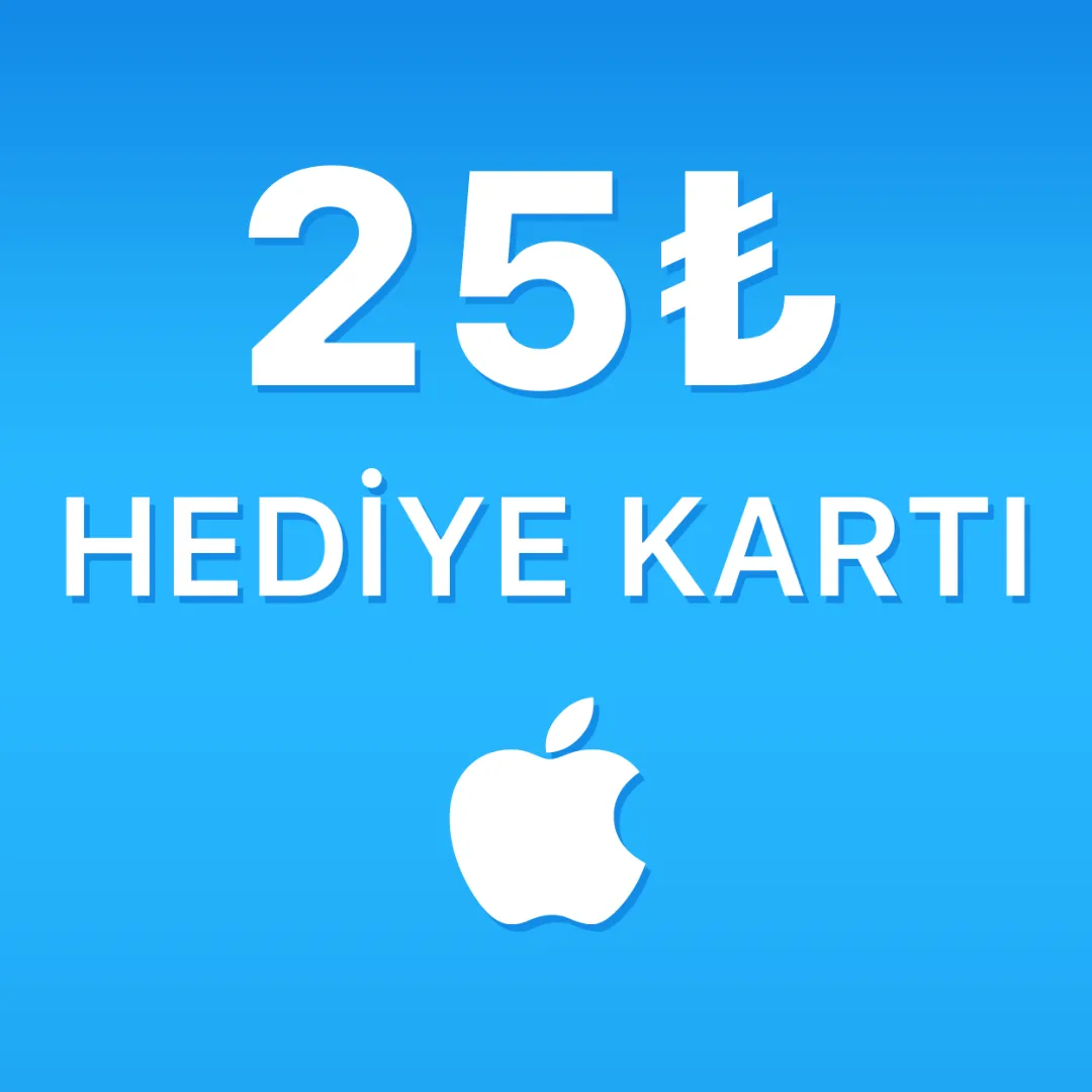App Store & iTunes Hediye Kartı 25 TL